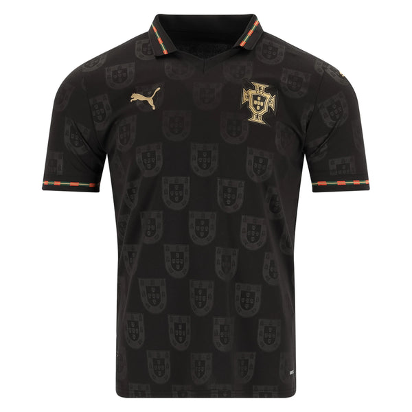 Camiseta Portugal 2026 Edición Especial Pantera Negra para Hombre Versión Fan