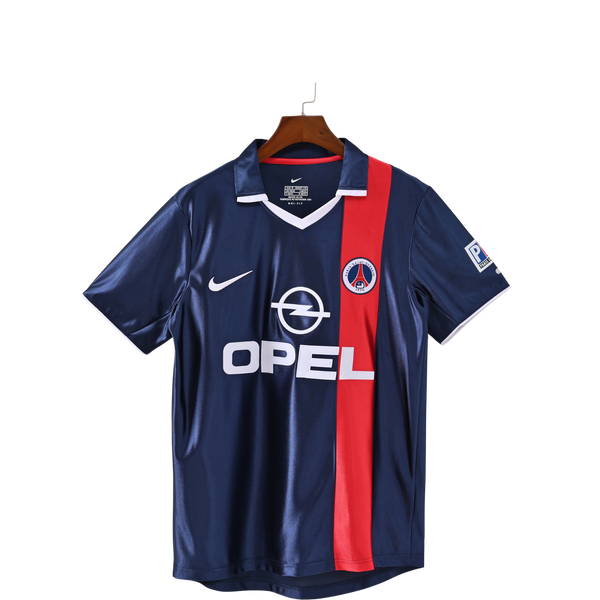 Camiseta Retro París Saint-Germain 2001-2002 Local para Hombre