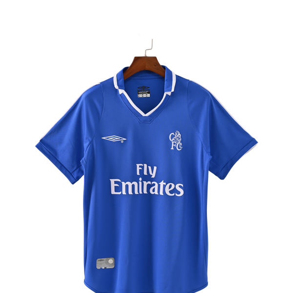 Camiseta Retro Chelsea 2001-2003 Local para Hombre
