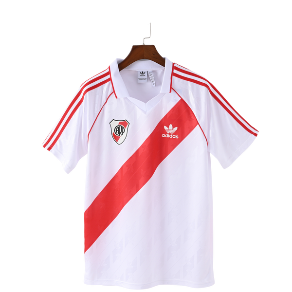 Camiseta Retro River Plate Local para Hombre