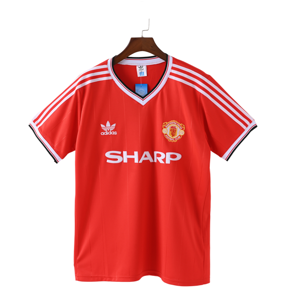 Camiseta Retro Manchester United 83-84 Local para Hombre