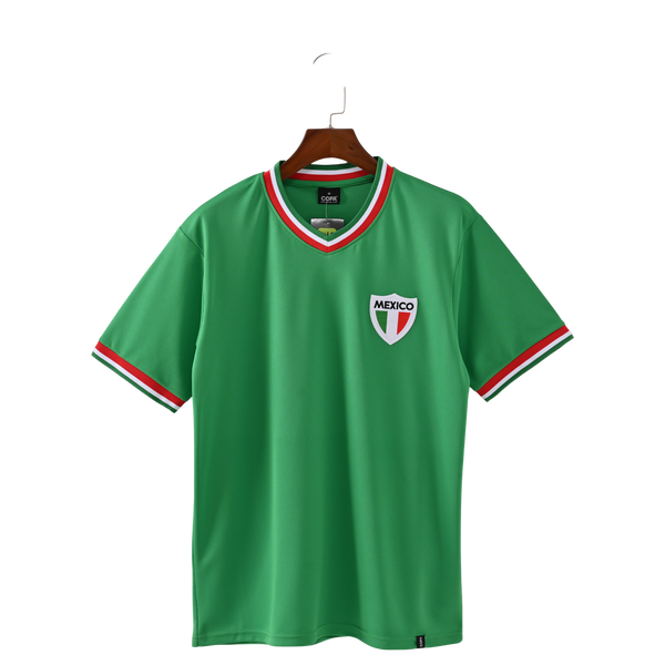 Camiseta Retro Mexico 1970 Local para Hombre