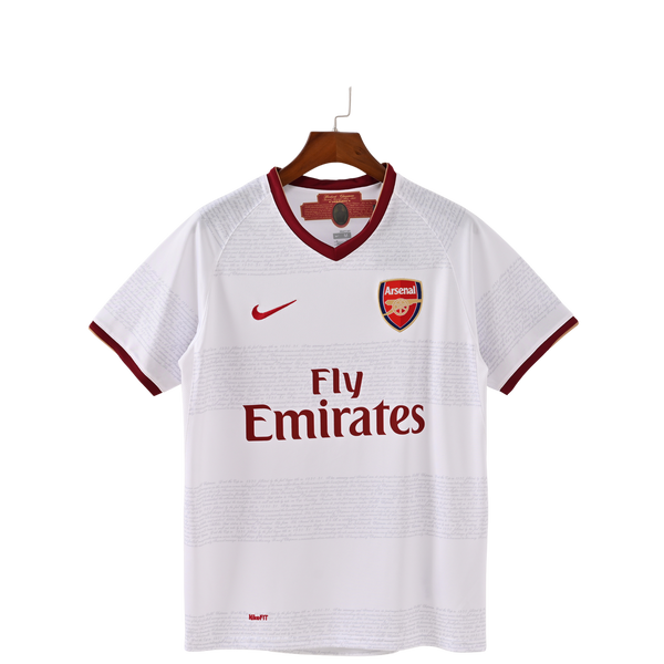 Camiseta Retro Arsenal 2007-2008 Visitante para Hombre