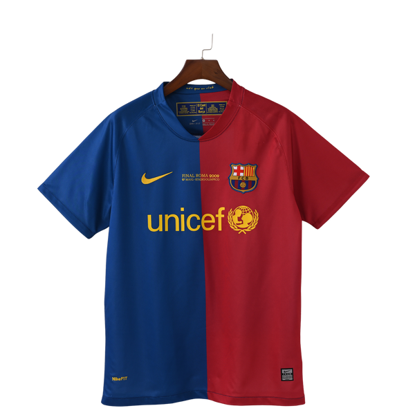 Camiseta Retro Barcelona 2008-2009 Local para Hombre