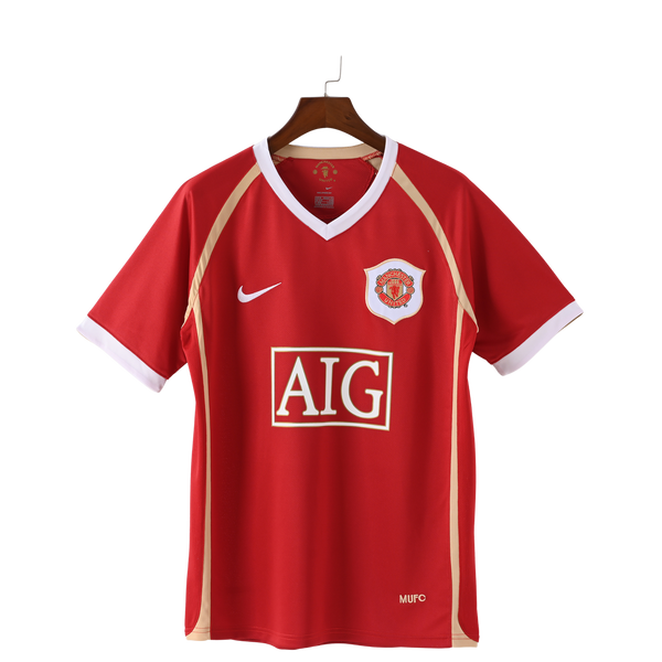 Camiseta Retro Manchester United 2006-2007 Local para Hombre