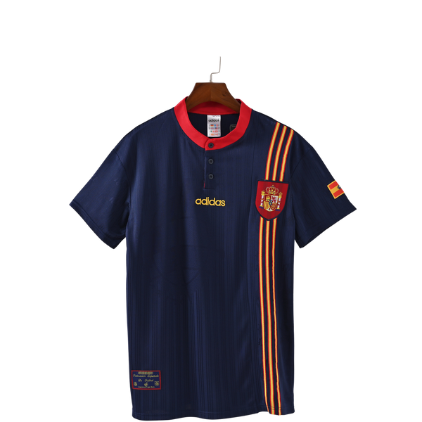 Camiseta Retro España 1996 Visitante para Hombre